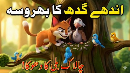 اندھے گدھ کا بھروسہ | The Blind Vulture’s Trust | Moral Story for Kids