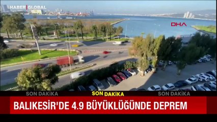 Balıkesir'de deprem! Çevre illerden de hissedildi
