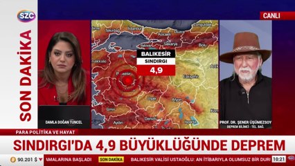 Balıkesir'de korkutan bir deprem oldu!