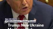Trump: New Ukraine Meetings Risk ‘Wasting Time’