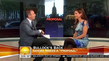 Matt Lauer Lets Sandra Bullock Know Her Naked Pic Is His Screensaver In Disturbing Interview