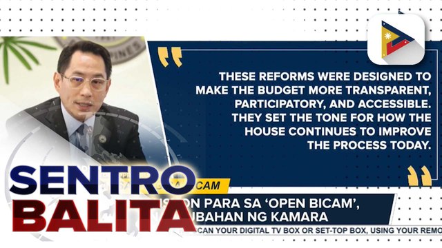 Resolusyon para sa ‘Open Bicam,’ inaprubahan ng Kamara; mga kongresista na magiging bahagi ng Bicam sa pagtalakay ng Proposed 2026 National Budget, napili na | ulat ni Mela Lesmoras