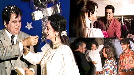 Dilip Kumar & Saira Banu's 25th Wedding Anniversary: Dharmendra, Shammi Kapoor, Salman Khan, Sanjay Dutt, Laxmikant, Anupam Kher, Subhash Ghai & More | Timeless Throwback