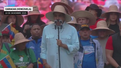 Maduro afirma que "personalidades importantes" en Oslo se negaron a asistir a la entrega del Nobel de la Paz a Machado