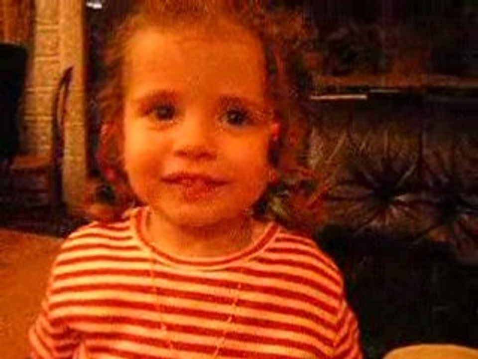 Tatiana quand elle avait 3 ans