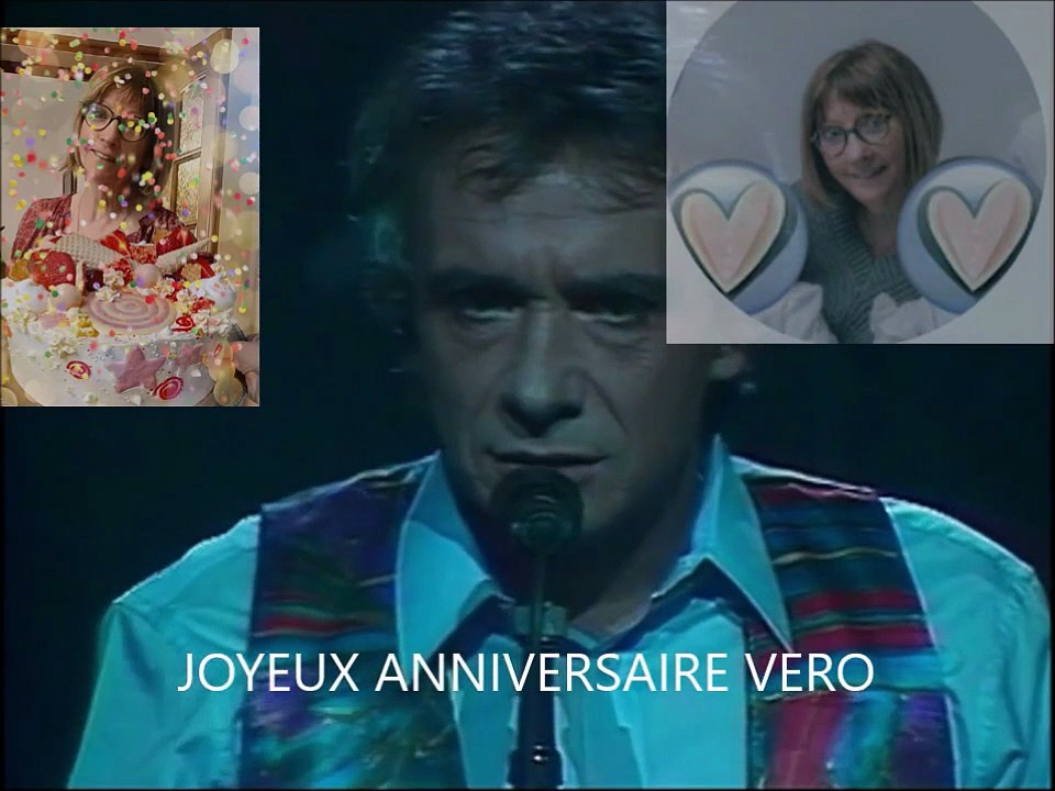 Michel Sardou /  Happy birthday   (Concert 87)