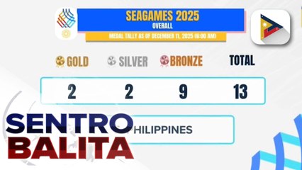 Pilipinas, may dalawa ng gintong medalya sa 33rd SEA Games | ulat ni Paolo Salamatin - PTV Sports