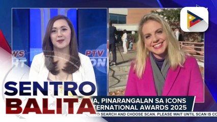 Charms Espina, pinarangalan sa Icons of Change International Awards 2025 | ulat ni Gab Villegas