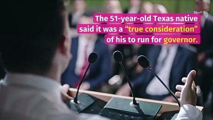 Matthew Mcconaughey Considers Running For Texas Governor