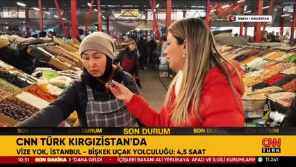 CNN TÜRK Kırgızistan'da: Vize yok, İstanbul-Bişkek uçak yolculuğu 4,5 saat