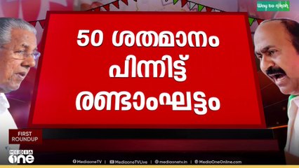 മലപ്പുറത്ത് മികച്ച പോളിങ്.. ജില്ലകളിൽ മലപ്പുറം മുന്നിൽ...