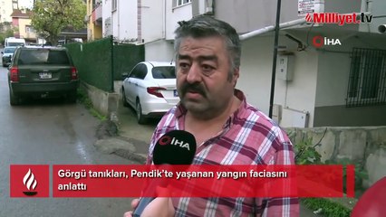 Pendik'te 3 çocuğa mezar olan ev sabahın ilk ışıklarıyla görüntülendi