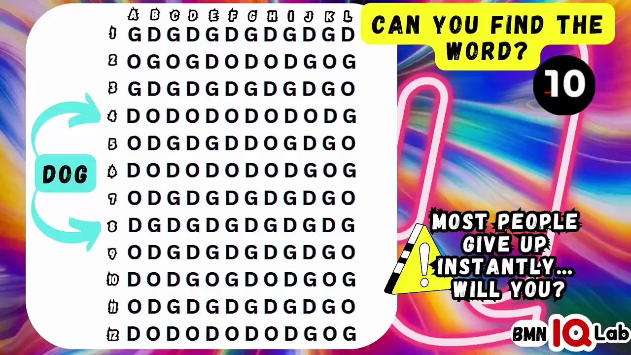 Can You Find the Word? 📝