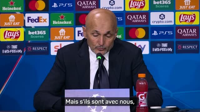 Juventus - Spalletti : Quand les tifosi sont avec nous, ils nous donnent un véritable coup de pouce