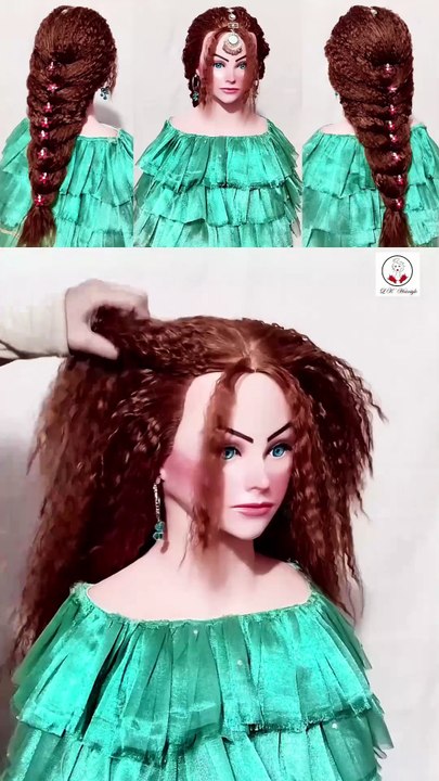 Easy hairstyle simple hairstyle easy braid hairstyle ponytail hairstyle messy braid hairstyle