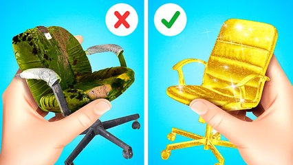 Défi RELOOKING de CHAMBRE d'Hôtel ! Du Néant au Style Extravagant