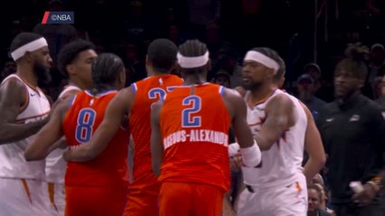 Suns - L'expulsion de Grayson Allen expulsé après une grosse faute sur Holmgren