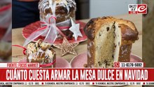Informe revela los costos del armado de la mesa dulce en Navidad. Los detalles en la nota