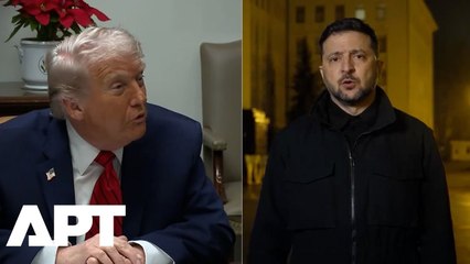 WATCH | Trump Pushes Ukraine to Vote and Zelensky Responds With a Warning | APT