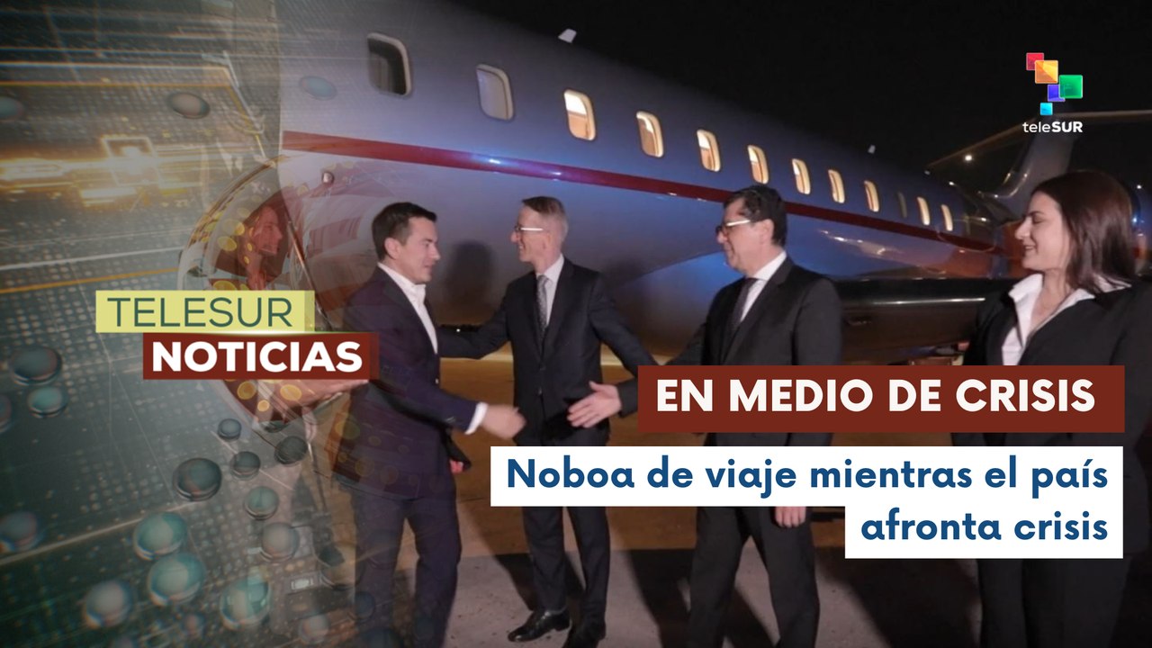 Viajes del presidente Daniel Noboa en medio de crisis en Ecuador