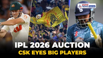 IPL 2026 Auction: CSK Targets Cameron Green, Prithvi Shaw & More | Know the List