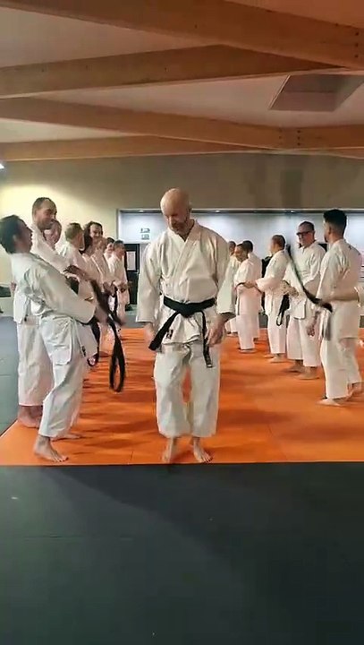 Remise des ceintures noires