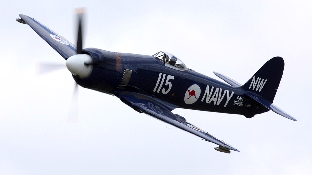 HAWKER SEA FURY 💥🤩🎶🎬