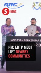 Double-tracking project benefits must reach communities along the line, says PM