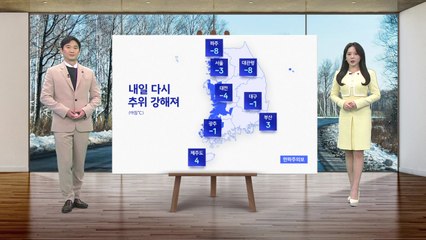 [날씨] 내일 다시 영하권 추위... 주말에는 전국 비나 눈 / YTN