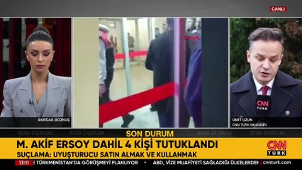 Uyuşturucu soruşturmasında tutuklanan Mehmet Akif Ersoy'un ifadesi ortaya çıktı