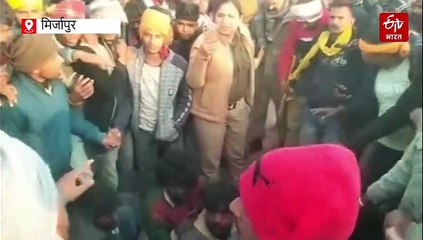 मिर्जापुर में 11 भेड़ चोरों को ग्रामीणों ने बनाया बंधक, छुड़ाने गए सिपाही को पीटा, गांव में पीएसी तैनात