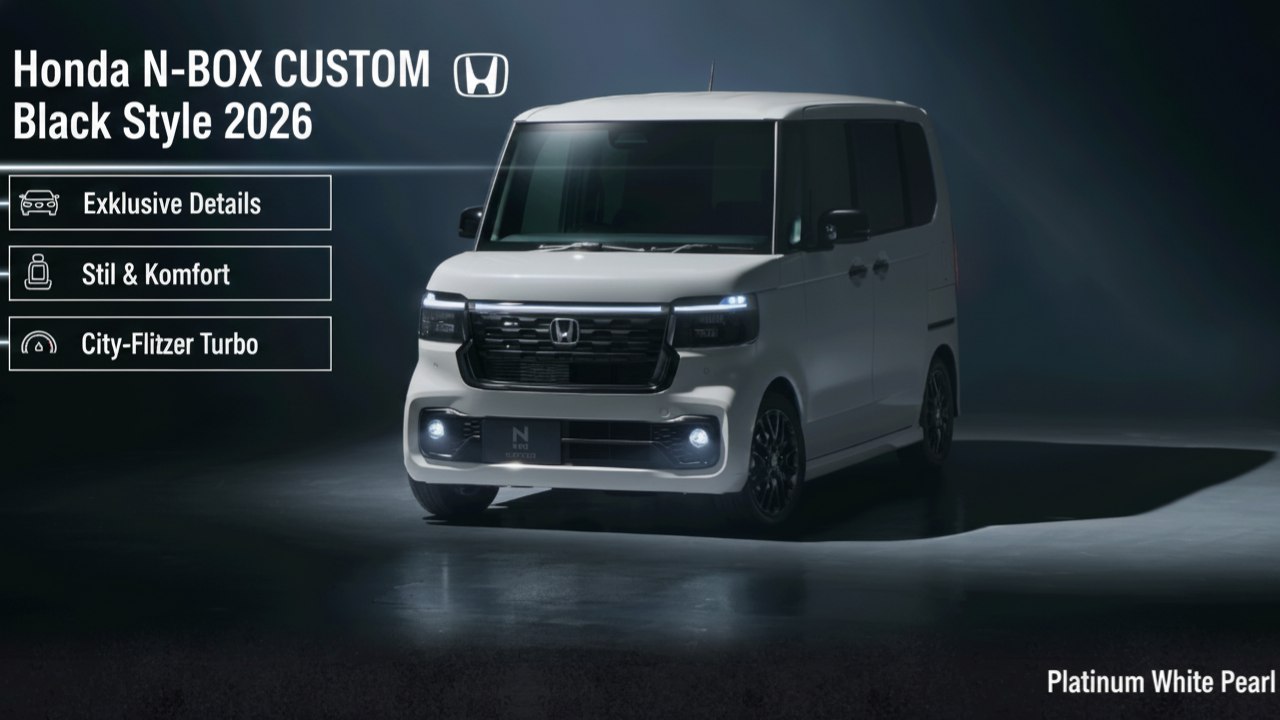 Exklusive Details & Komfort: N-BOX 2026 Black Style im Check