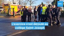 Un exercice d'intrusion armée au collège Saint-Joseph de Challans