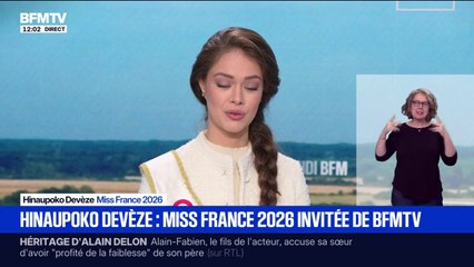 "Au-delà d'être une image (...), j'ai la chance de porter un message fort auprès de la jeunesse et de tous les Français", confie miss France 2026