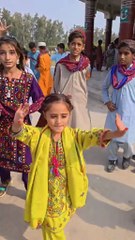 Cute kids dance video#pakistani kids Balochi dress