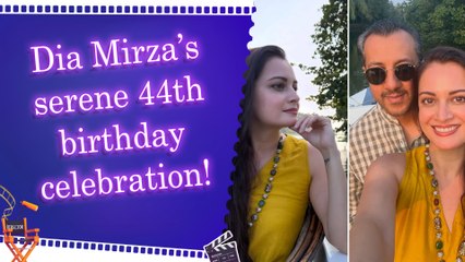 Dia Mirza shares glimpses of her peaceful 44th birthday, describing it as “simply magical”