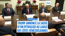 Trump annonce la saisie par Washington d'un pétrolier au large des côtes du Venezuela