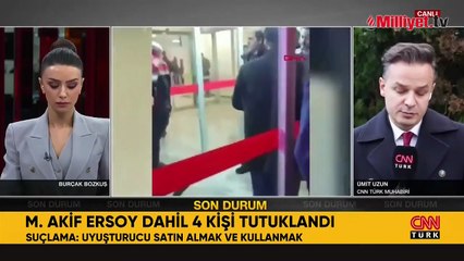 Uyuşturucu soruşturmasında tutuklanan Mehmet Akif Ersoy'un ifadesi ortaya çıktı