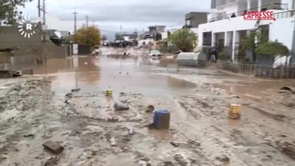 Iraq, inondazioni nel Kurdistan: il video delle città travolte da acqua e fango