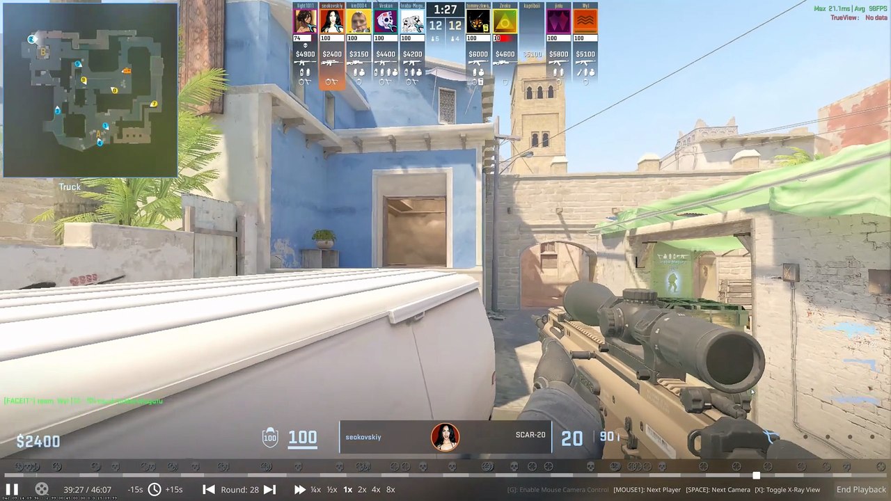 pro cs2 player highlight