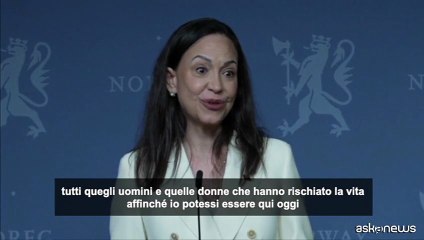 La Nobel per la Pace Machado: spero che il Venezuela torni libero