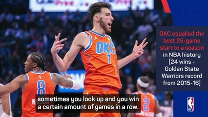 Daigneault not focused on win streak despite record-equalling season start