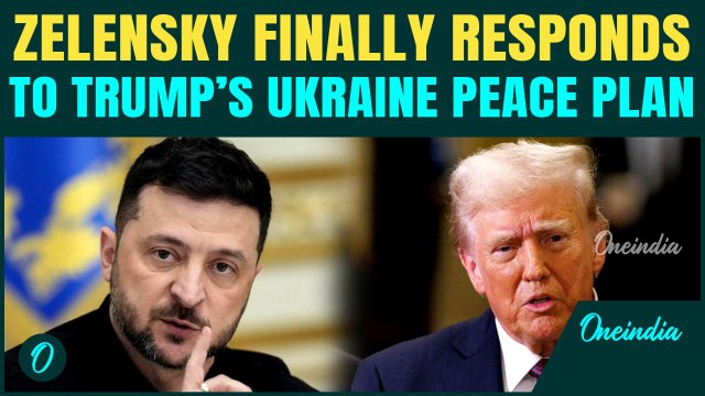 Ukraine-Russia WAR to END Any Moment? Zelensky Responds as Trump Dials-up Pressure over Peace Plan