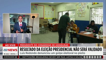 Presidente do Congresso de Honduras recusa validar eleições presidenciais