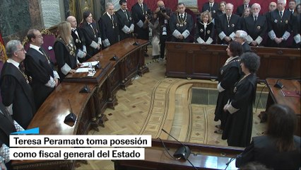 Teresa Peramato toma posesión como fiscal general del Estado