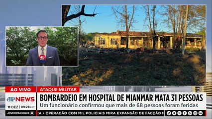 Ataque aéreo em hospital mata 31 pessoas em Myanmar