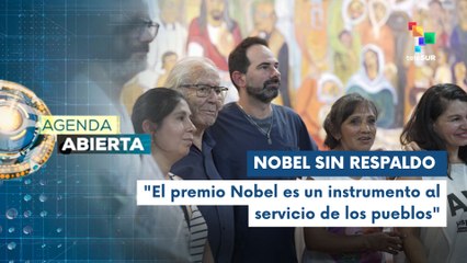 Ganador del Nobel de la Paz en 1980 cuestiona entrega del premio a una extremista