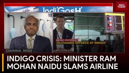 Civil Aviation Minister Ram Mohan Naidu Terms Indigo Crisis ‘Gross Mismanagement’ at Agenda Aaj Tak