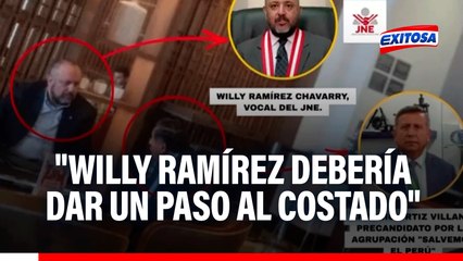 Alejandro Rospigliosi critica a miembro del JNE por reunirse con precandidato presidencial: "Debería dar un paso al costado"