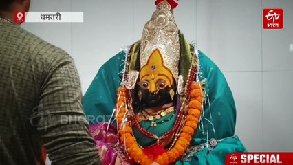 मंदिर में अनोखी आस्था : ठंड से बचाने तुलजा भवानी को पहनाए गर्म कपड़े, ड्राईफ्रूट और गर्म दूध का भोग